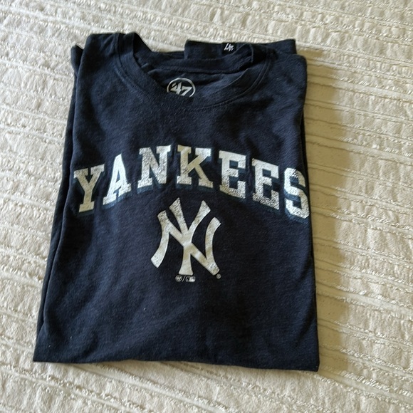 47 Yankees Navy Graphic Tee - Picture 1 of 5